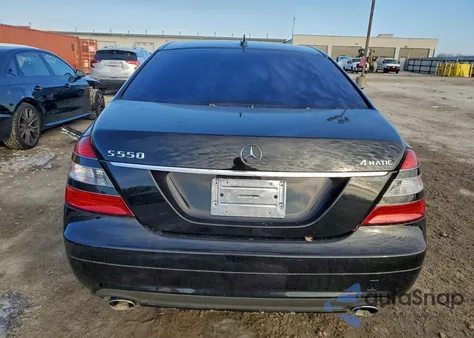 2007 Mercedes-Benz S 550 4Matic from USA, damaged, VIN WDDNG86X77A144174